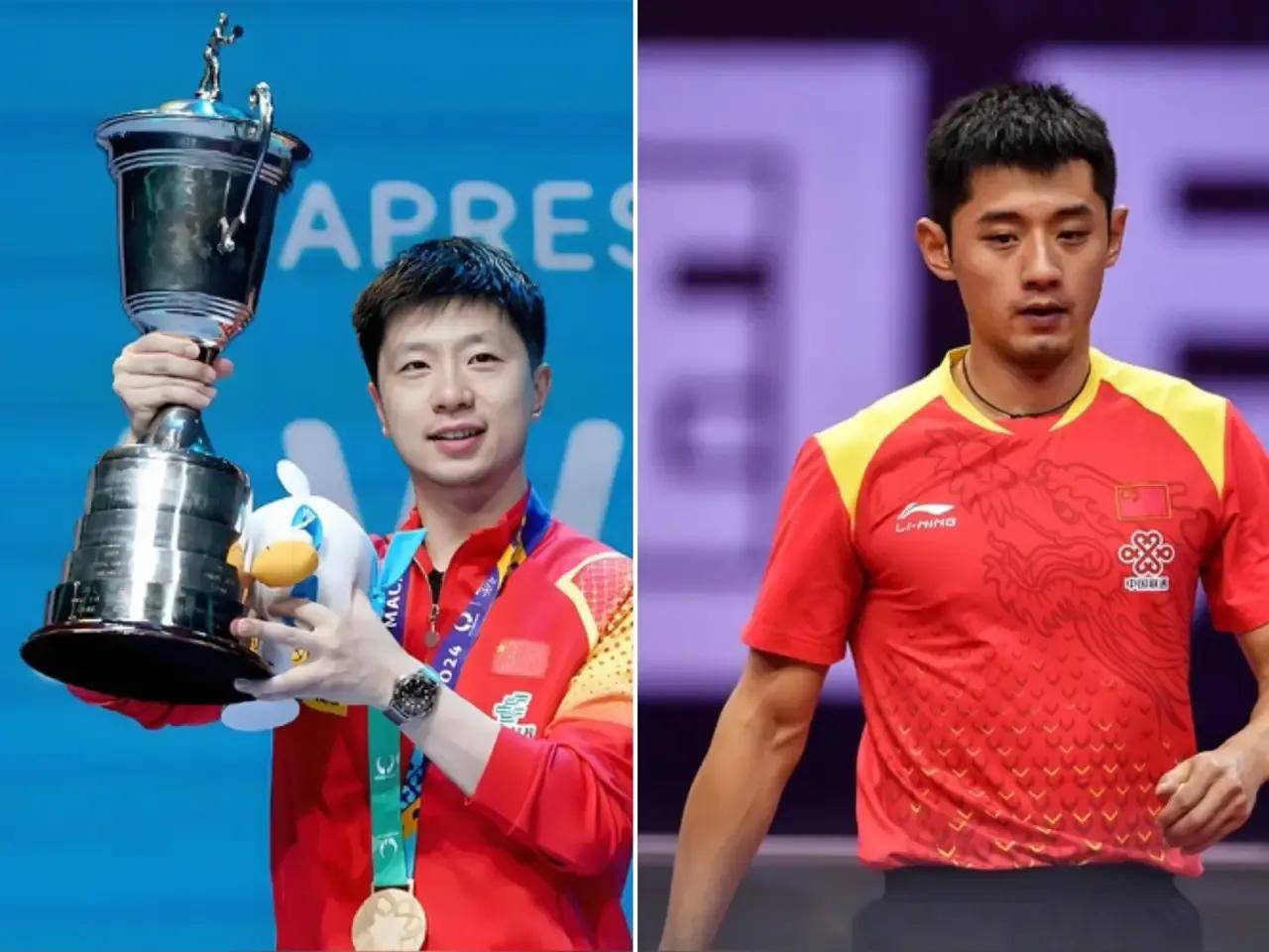 中国乒乓球队爆冷英国乒乓球队，张继科制霸全场的简单介绍